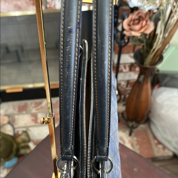 Dior Blue Denim East West shoulder bag - Picture 5 of 11